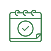 Votação CIPA - ilustração de um calendário simbolizando o acompanhamento em tempo real da eleição da CIPA.