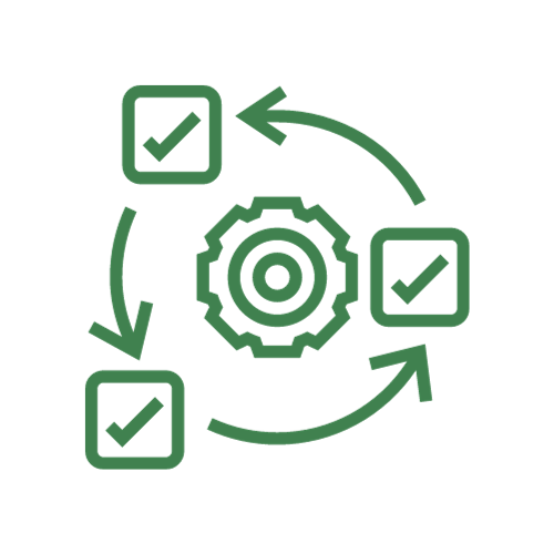 Cadastro Cipa - ilustra um formulário virtual e um ícone de configuração, simbolizando o cadastro online da CIPA.